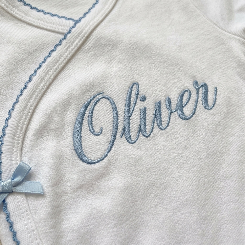 Conjunto Body e Calças Personalizado com Nome Bordado